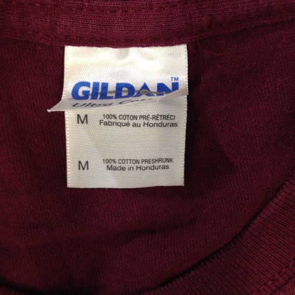 JMSS Panthers Medium Red Cotton Short Sleeve T - Picture 2 of 7